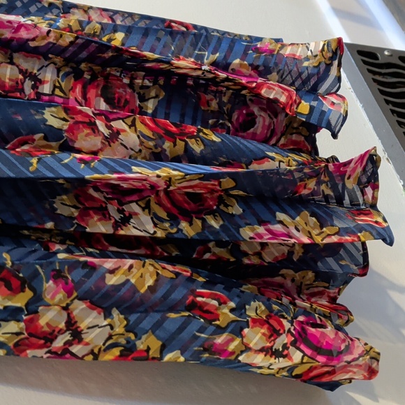 ZIMMERMANN floral pleated maxi dress - size 0 / xs - Picture 8 of 10